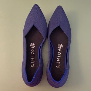 Rothy’s The Point size 7 - blue